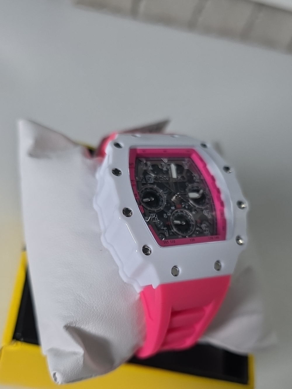489. Invicta Racing Unisex Watch - 40mm, Pink (69606) - Picture 5 of 6